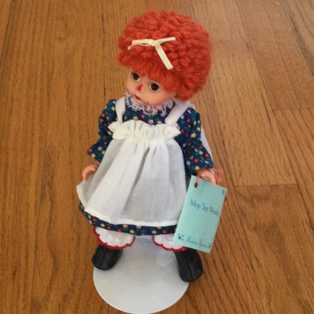 Madame Alexander Mop-Top Wendy Doll with Red Hair and Blue Dress